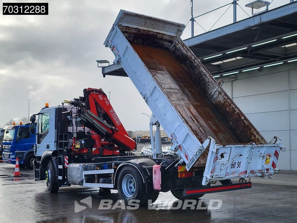Iveco Stralis 330 4X2 Fassi F135A.0.22 E-Active Kran Crane Steelsuspension Automatic Euro 6