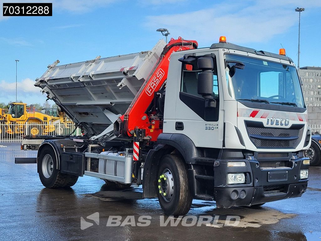 Iveco Stralis 330 4X2 Fassi F135A.0.22 E-Active Kran Crane Steelsuspension Automatic Euro 6