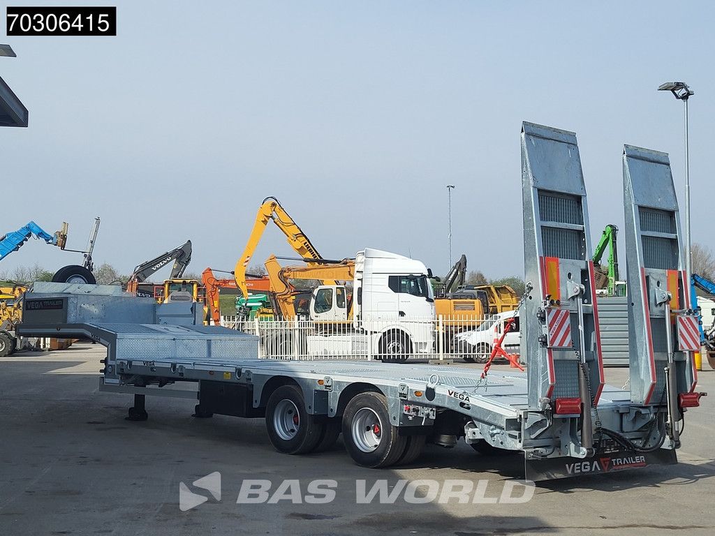 Vega 2 Axle Lowbed 2 Achsen NEW 2 Axle Lowbed Ramps