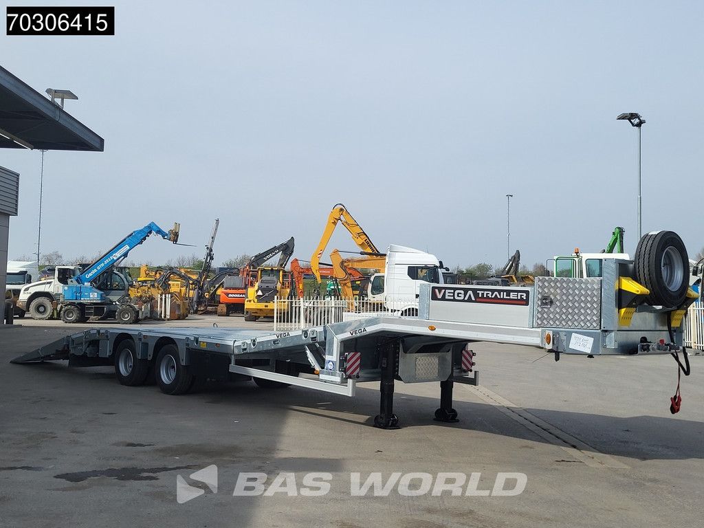 Vega 2 Axle Lowbed 2 Achsen NEW 2 Axle Lowbed Ramps