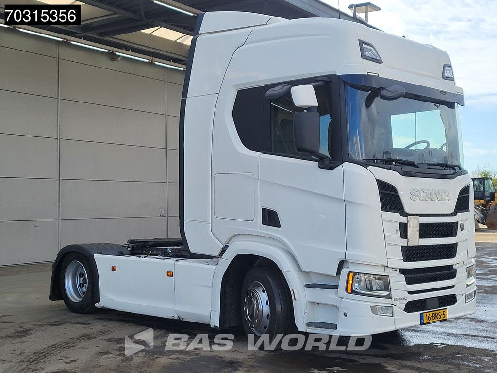 Scania R450 4X2 NL APK Mega Retarder 2xTanks Hubsattel Standklima ACC Navi