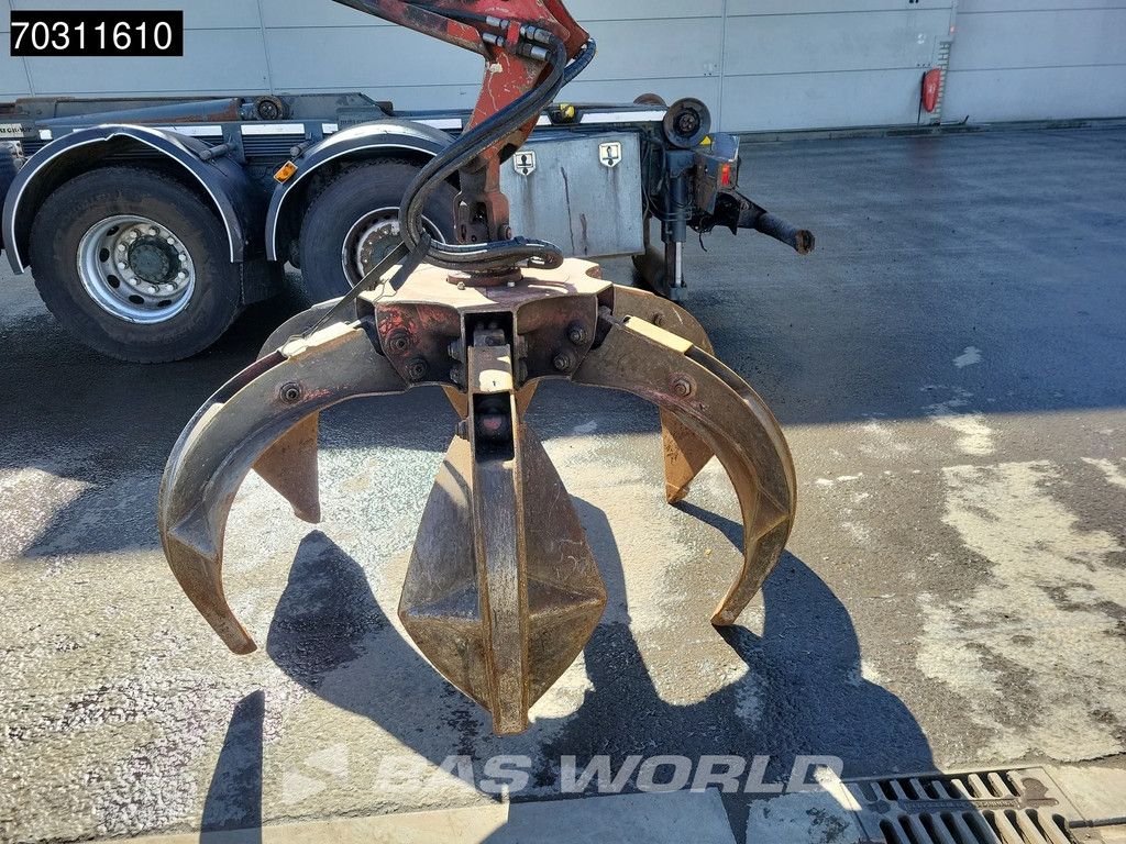 Renault Premium 450 6X2 MEC CL.120.83.1Ze Z-Crane + containersystem Lift+steering axle Euro 5