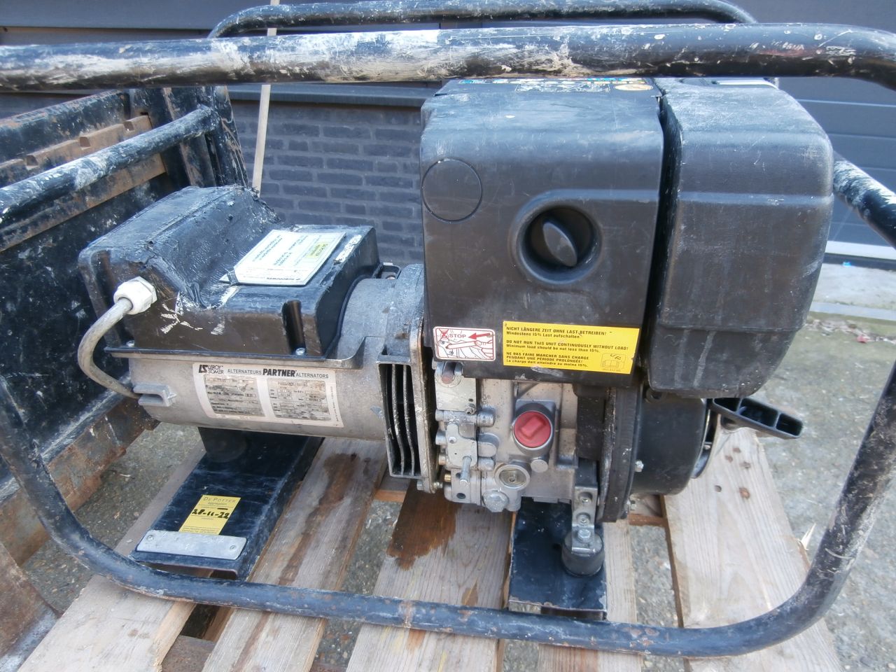 Dieselaggregaat Hatz met Leroy Somer 4,2 Kva € 600,00