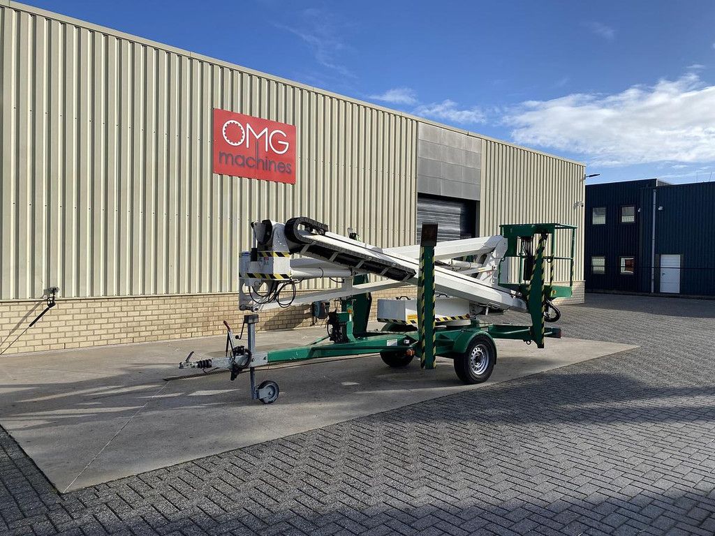 2005 Niftylift 170 HE, Aanhanger hoogwerker, 17 meter