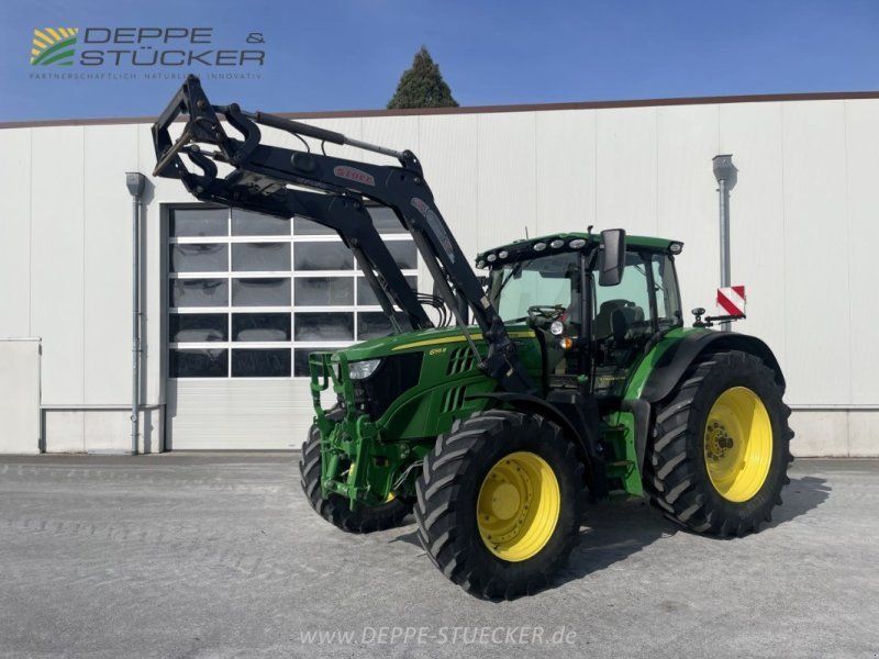 John Deere 6155R mit Stoll FZ 40.1