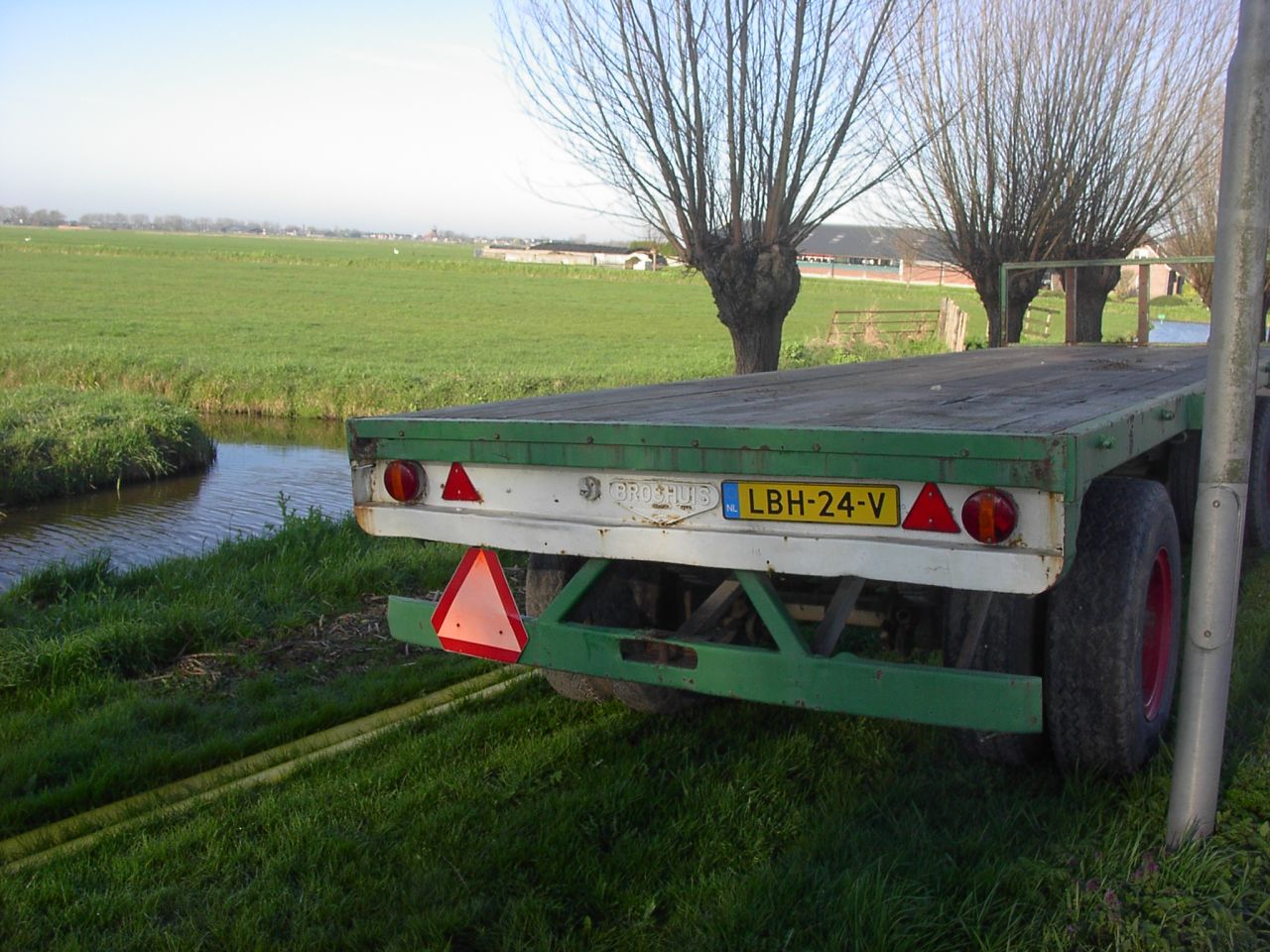 Broshuis 12 tons aanhanger