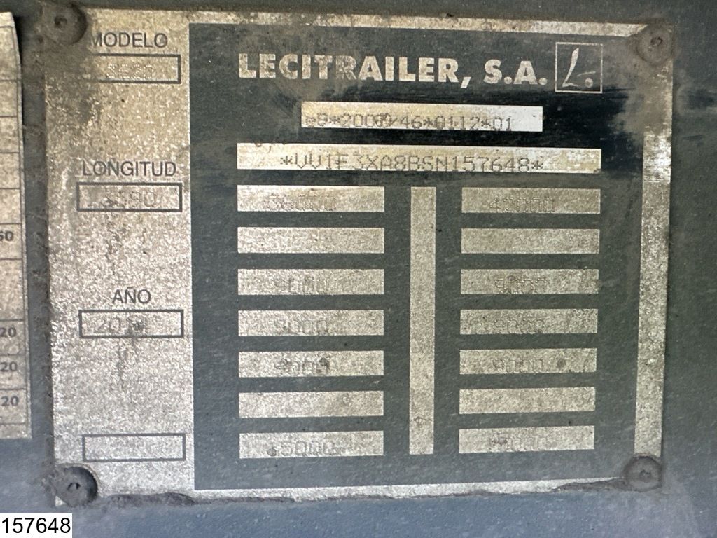 Lecitrailer Koel vries Carrier Vector 1350, Dhollandia