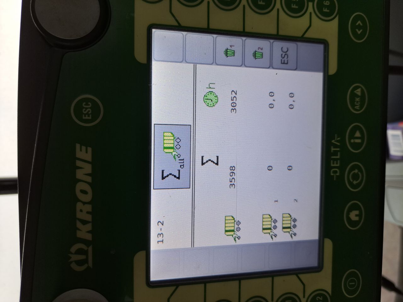 Krone ZX 470 GL met 8 wielig onderstel