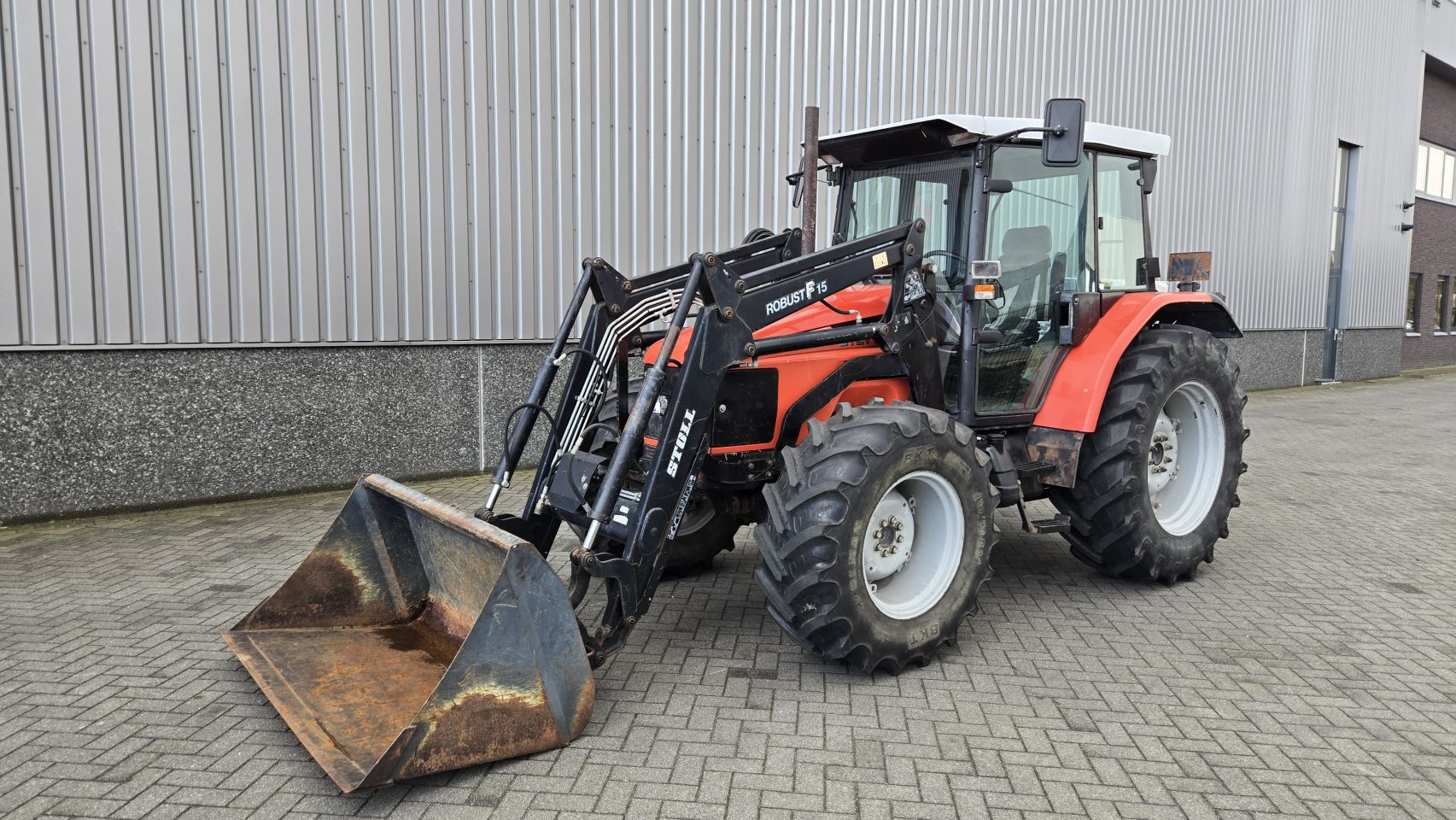 Same Silver 95 met voorlader en super kruipbak