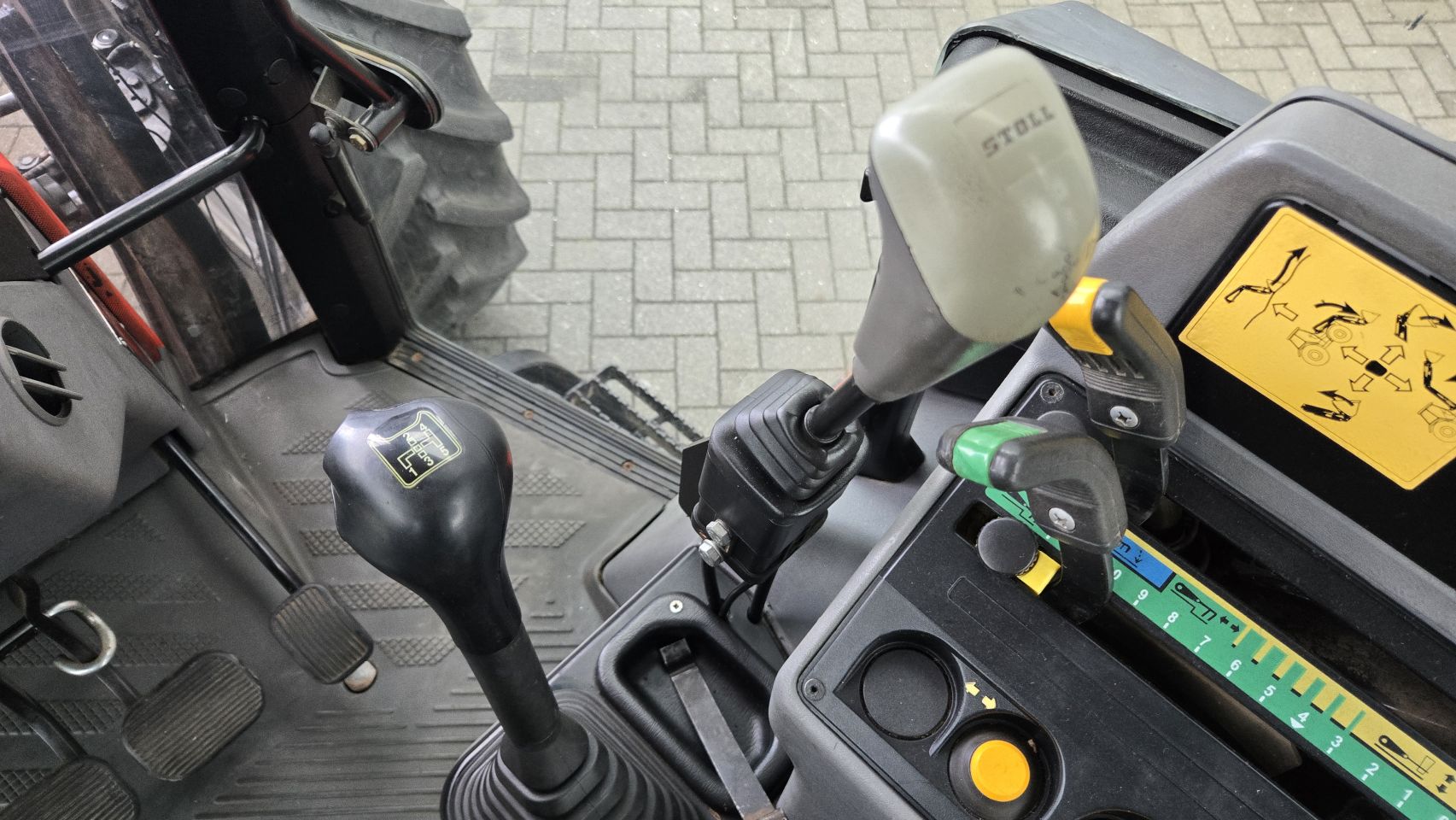 Same Silver 95 met voorlader en super kruipbak