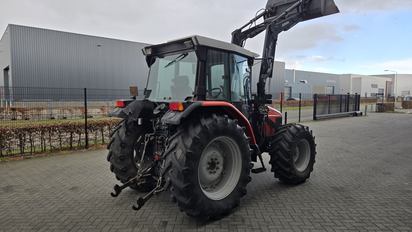 Same Silver 95 met voorlader en super kruipbak