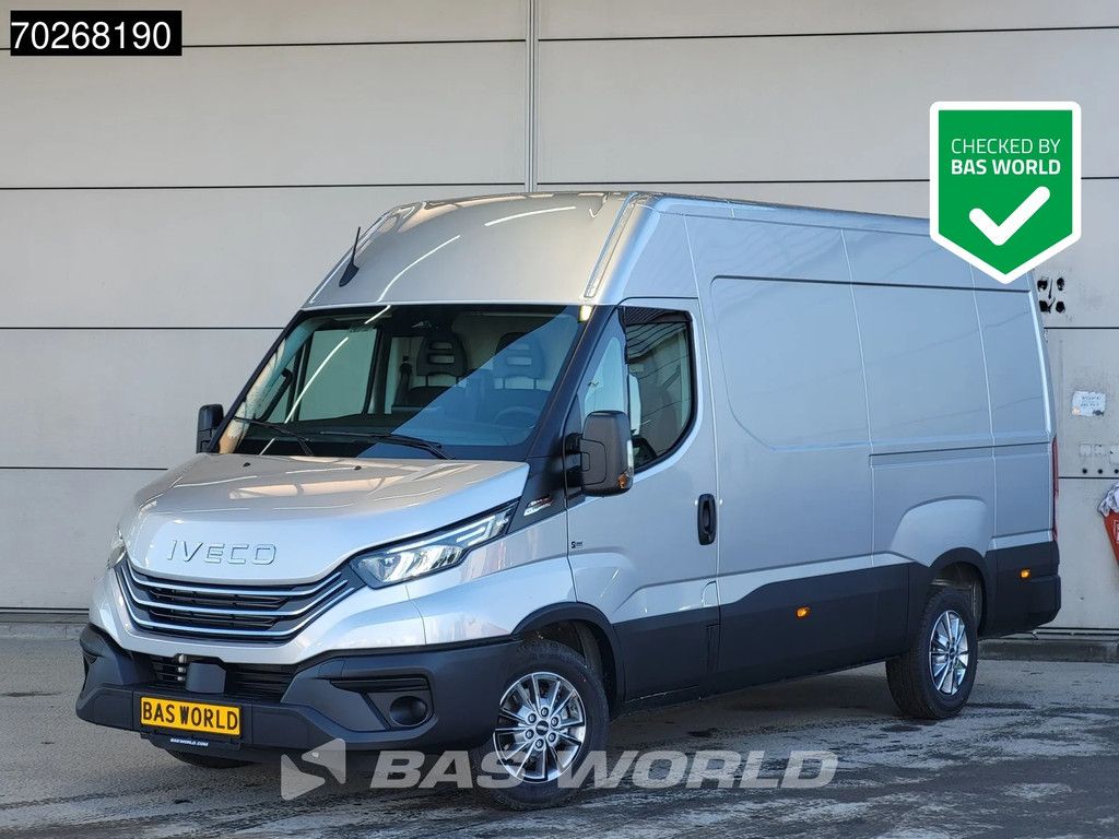 Iveco Daily 35S21 BPM VRIJ! 3.0L Automaat L2H2 210PK 2025-Model 3,5t Trekgewicht ACC LED Navi LM-Velgen Camera Euro6 L2 12m3 Airco Trekhaak