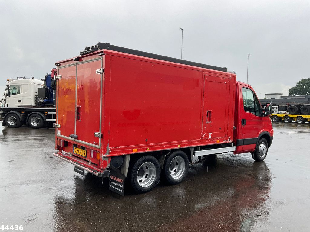 Iveco Daily 40C18 + Veldhuizen oplegger ROM Hogedrukinstallatie