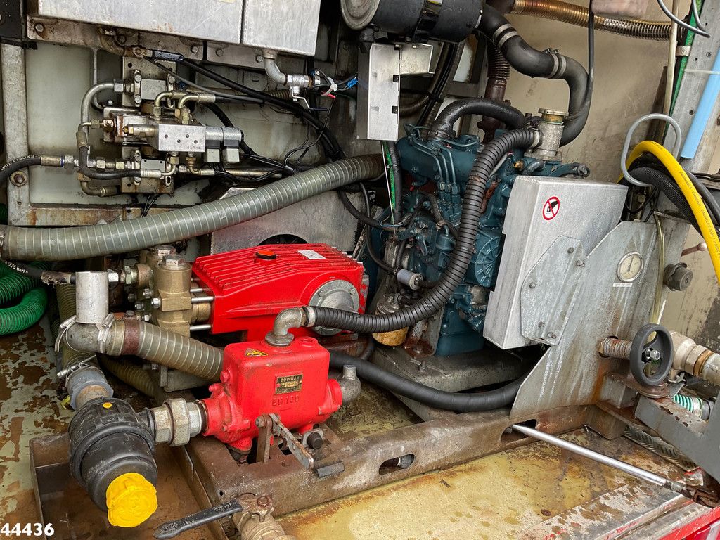 Iveco Daily 40C18 + Veldhuizen oplegger ROM Hogedrukinstallatie