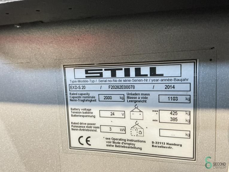 Stapler Elektrisch Still EXD-S20 2014