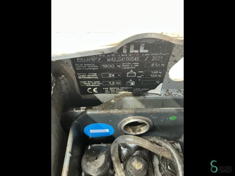 Hubwagen Elektrisch Still EXU-H18 2021