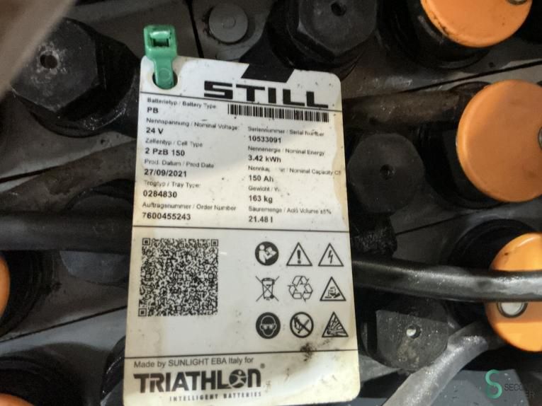 Hubwagen Elektrisch Still EXU-H18 2021