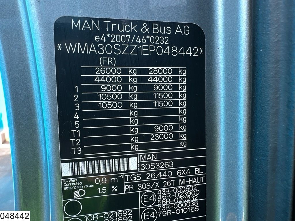 MAN TGS 26 440 6x4, Palfinger