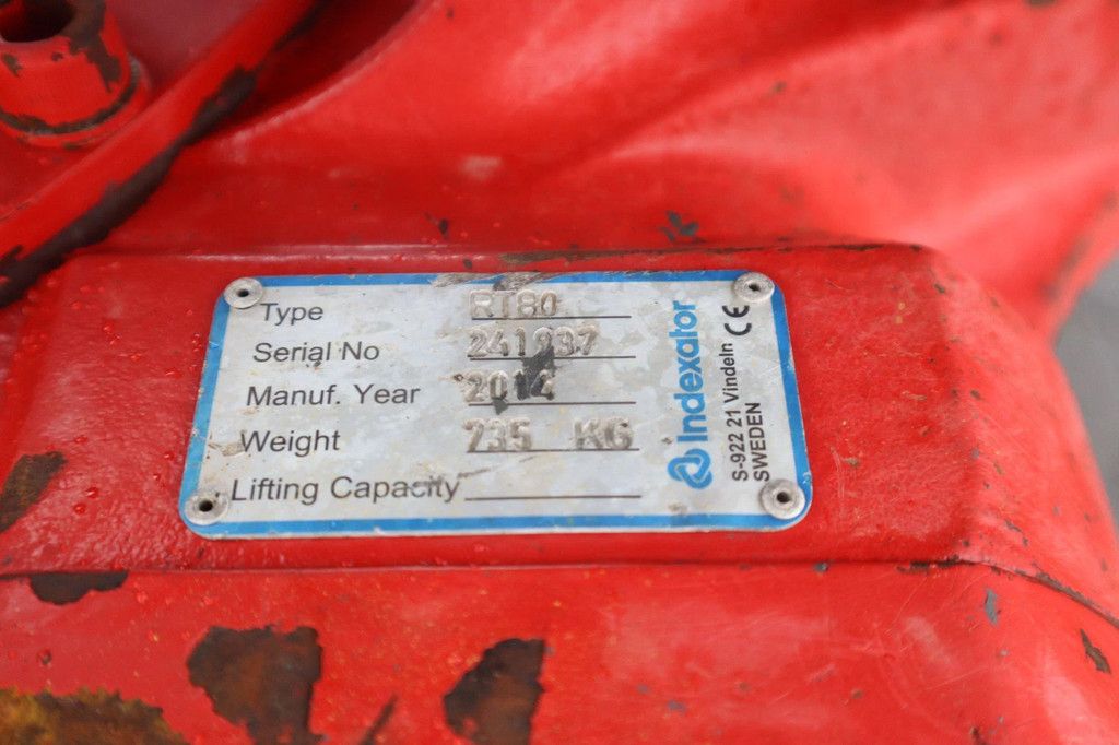 INDEXATOR ROTOTILT RT80 | TILTROTATOR | S70