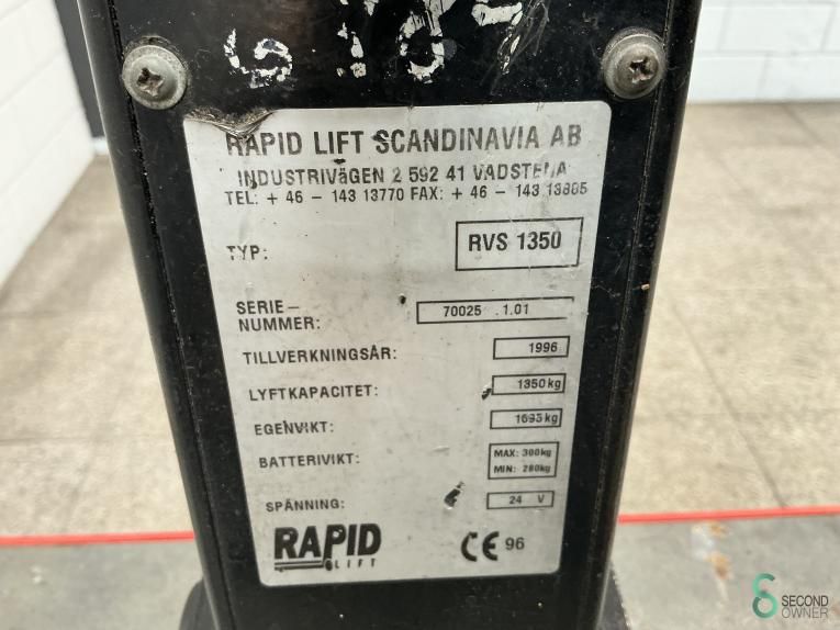 Stapelaars Elektrisch Rapid RVS135 1996