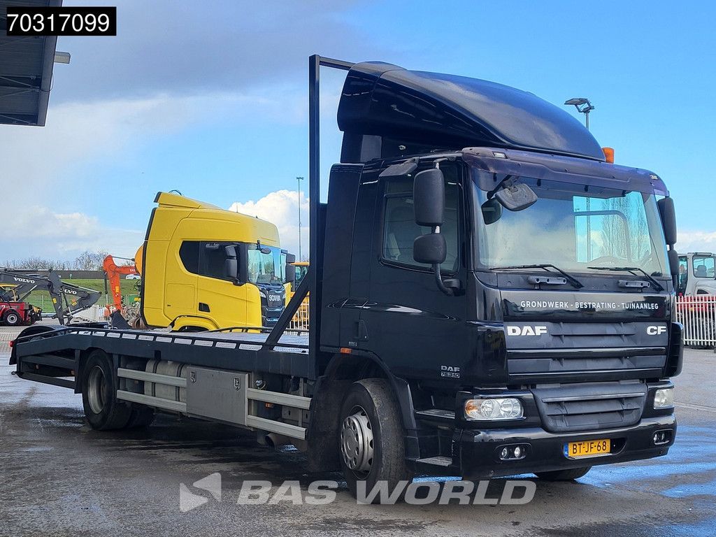 DAF CF CF75.310 4X2 NL-Truck Machine transporter Manual Ramps Euro 5