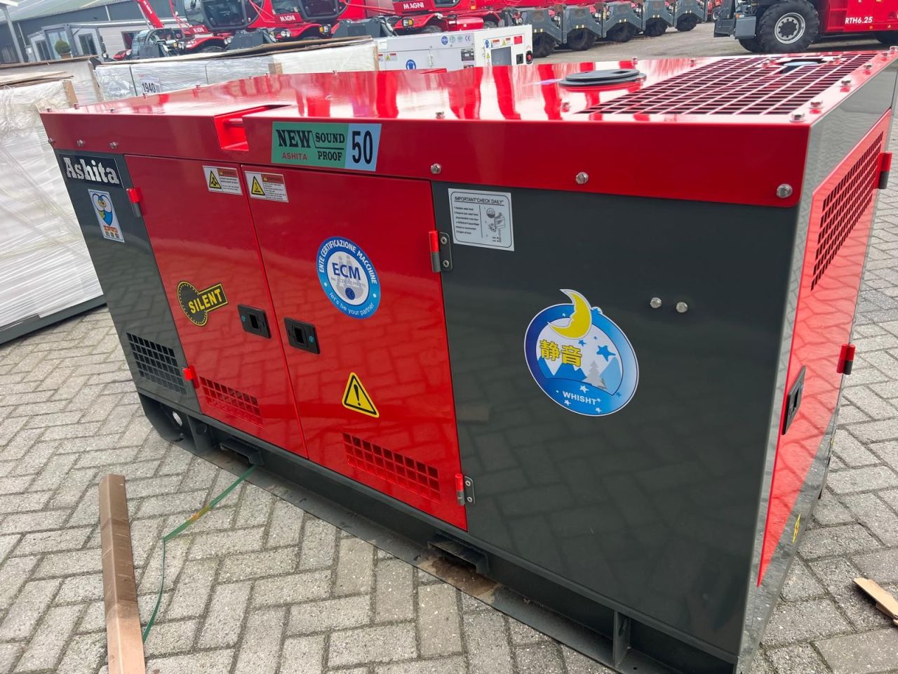 Nieuwe ASHITA AG3-50 diesel generator 50 KVA