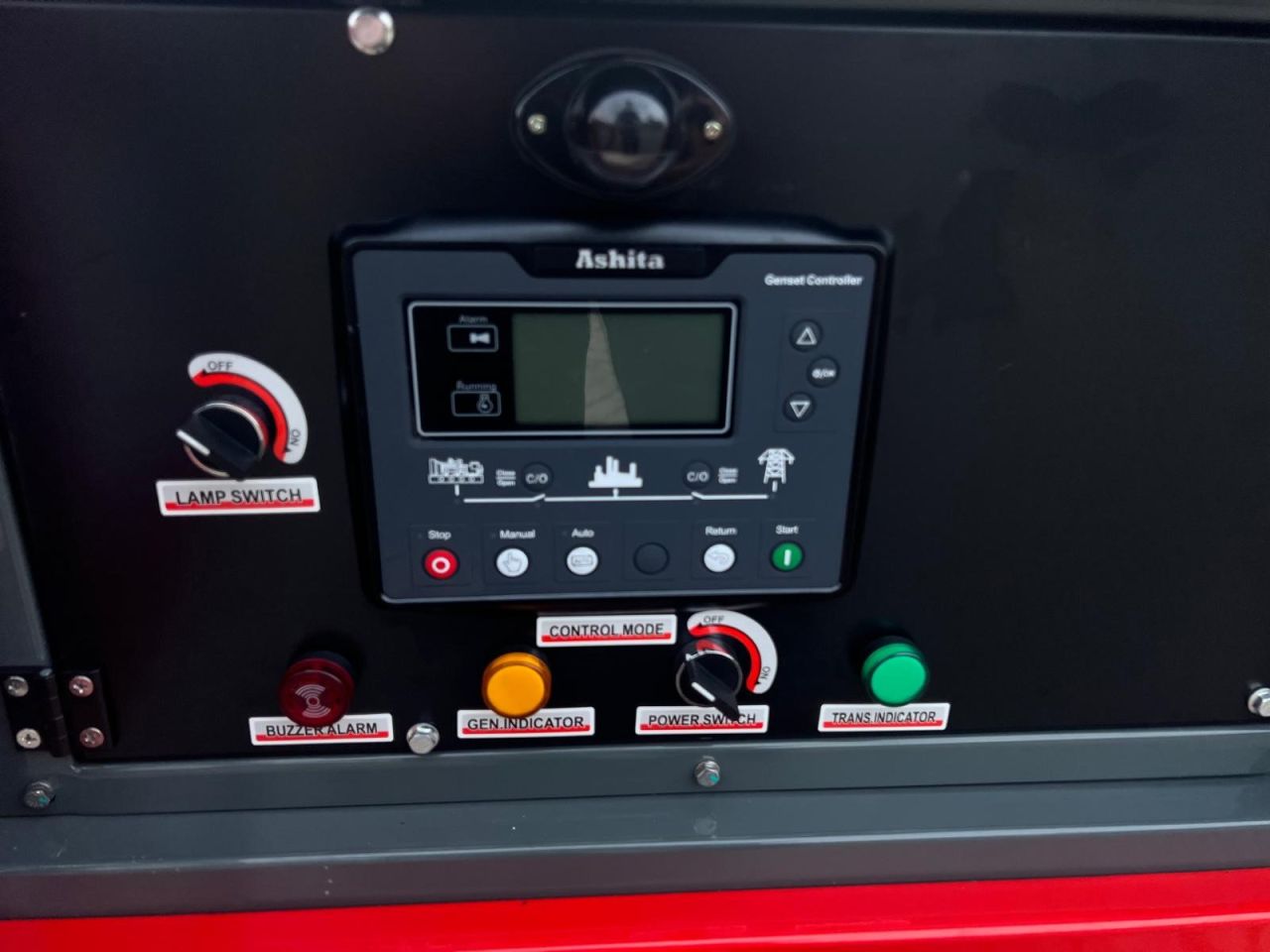 Nieuwe ASHITA AG3-80 diesel generator met 80 KVA