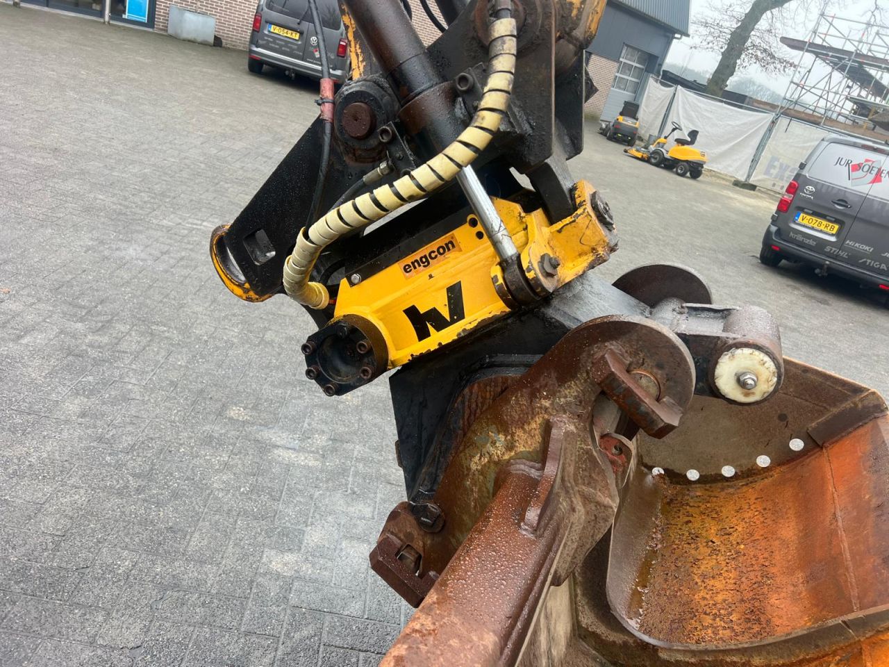 Gebruikte CASE 788 mobiele graafmachine met gewicht van 18,5 ton