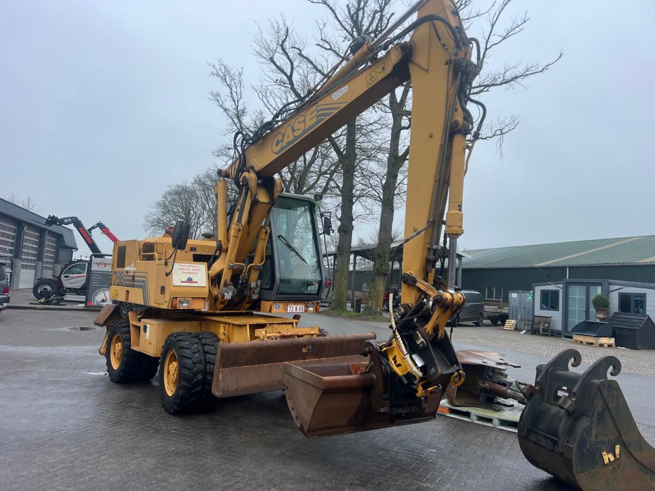 Gebruikte CASE 788 mobiele graafmachine met gewicht van 18,5 ton