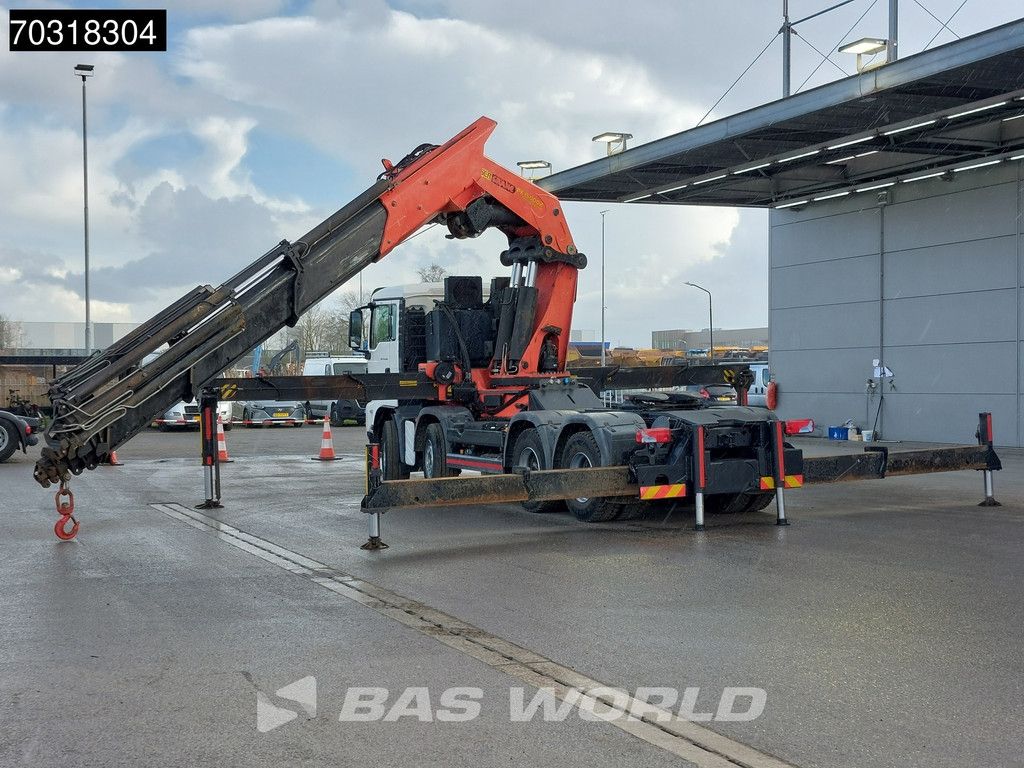 MAN TGS TGS 41.480 8X4 Tractorhead Palfinger PK150002 Crane Kran Winch 11 extensions 5th wheel