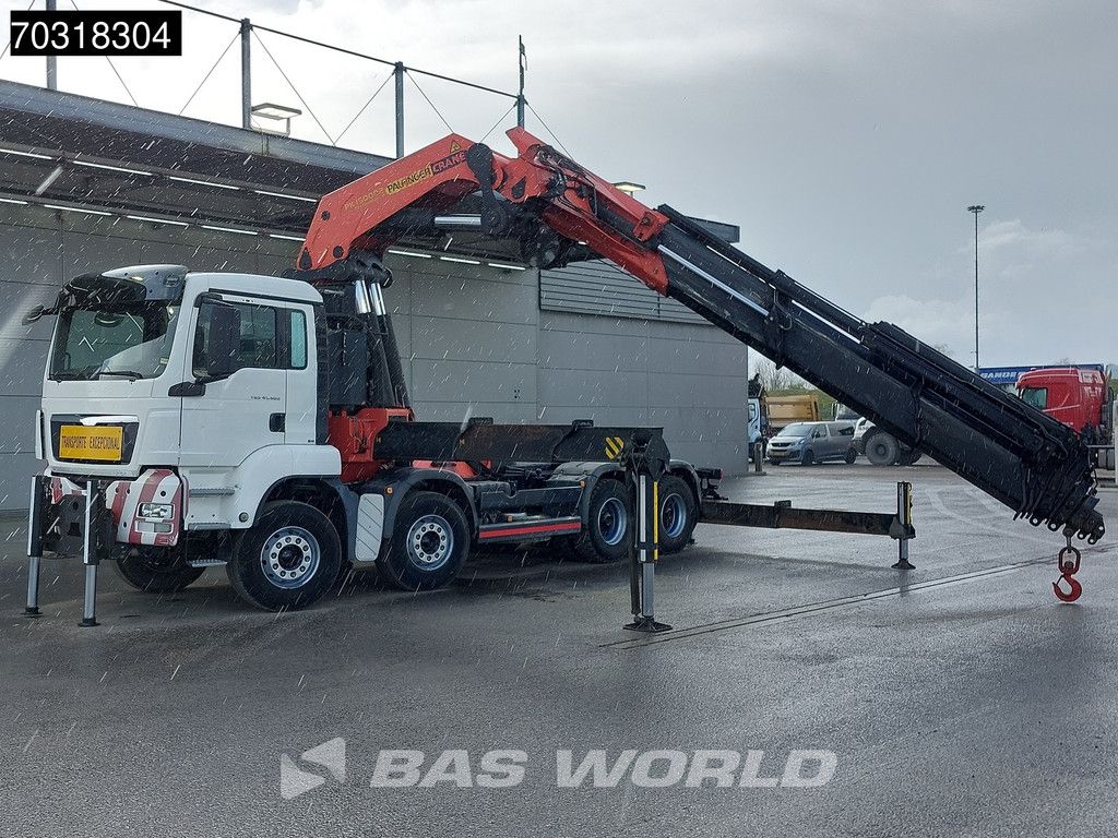 MAN TGS TGS 41.480 8X4 Tractorhead Palfinger PK150002 Crane Kran Winch 11 extensions 5th wheel