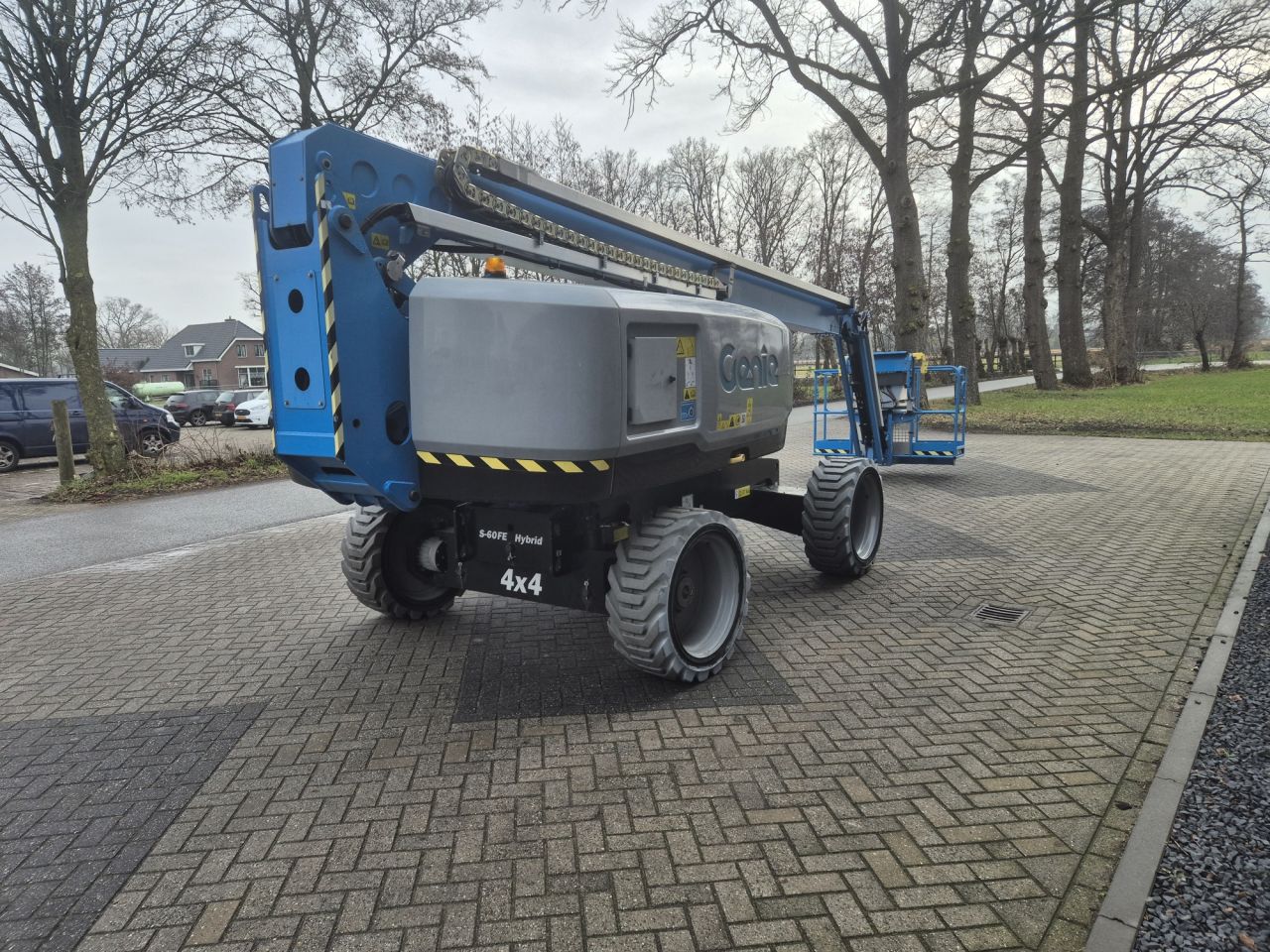 Gebruikte GENIE S60FE telescoop hoogwerker met werkhoogte 20,6 m