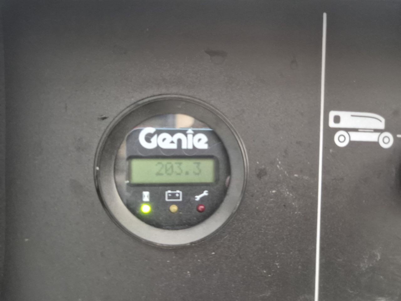 Gebruikte GENIE S60FE telescoop hoogwerker met werkhoogte 20,6 m