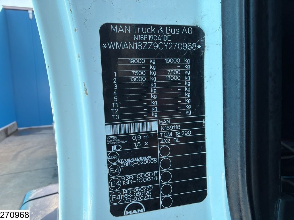 MAN TGM 18 290 EURO 5, PTO