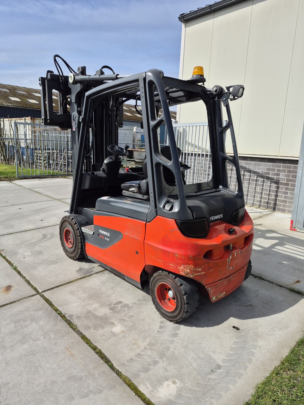 Linde E30-01 triplex sideshift vorkversteller bj 2011 3222 uur