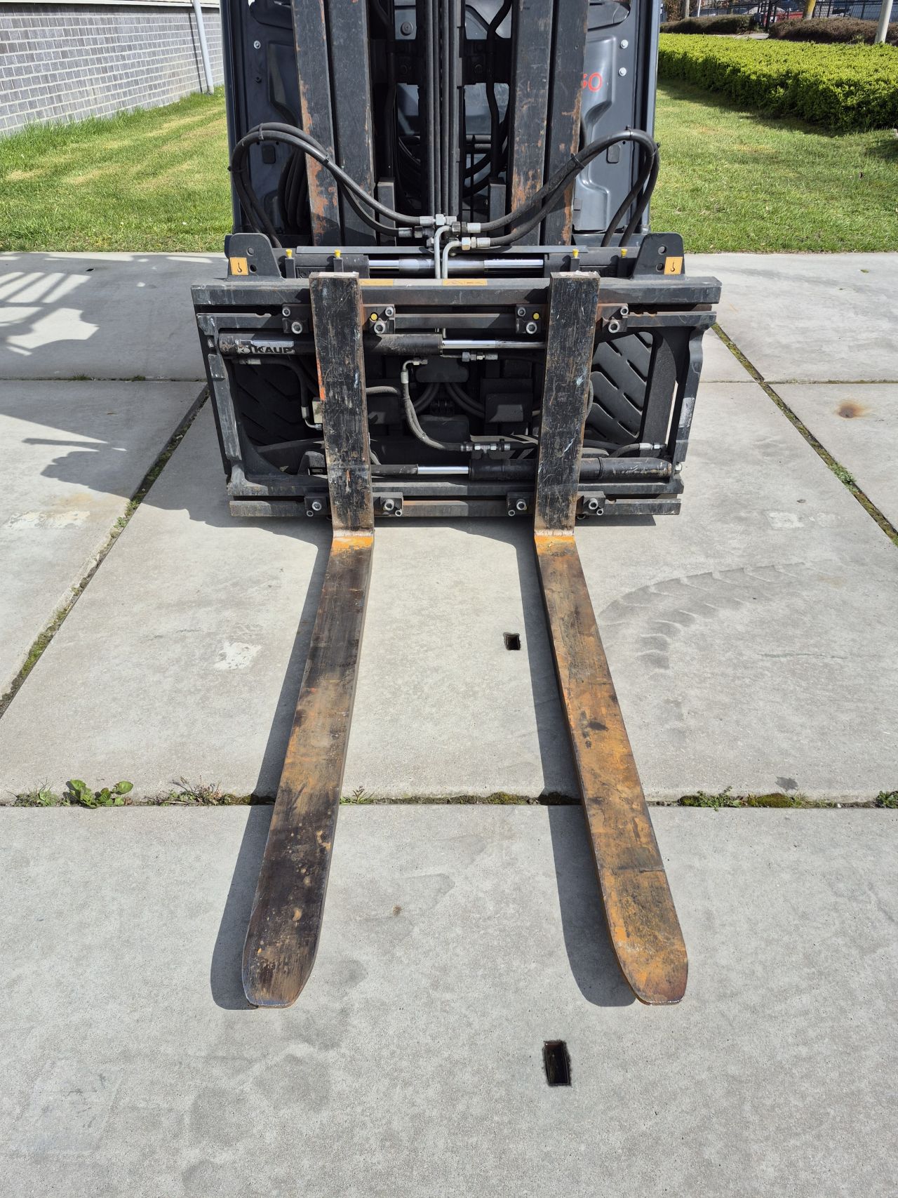 Linde E30-01 triplex sideshift vorkversteller bj 2011 3222 uur