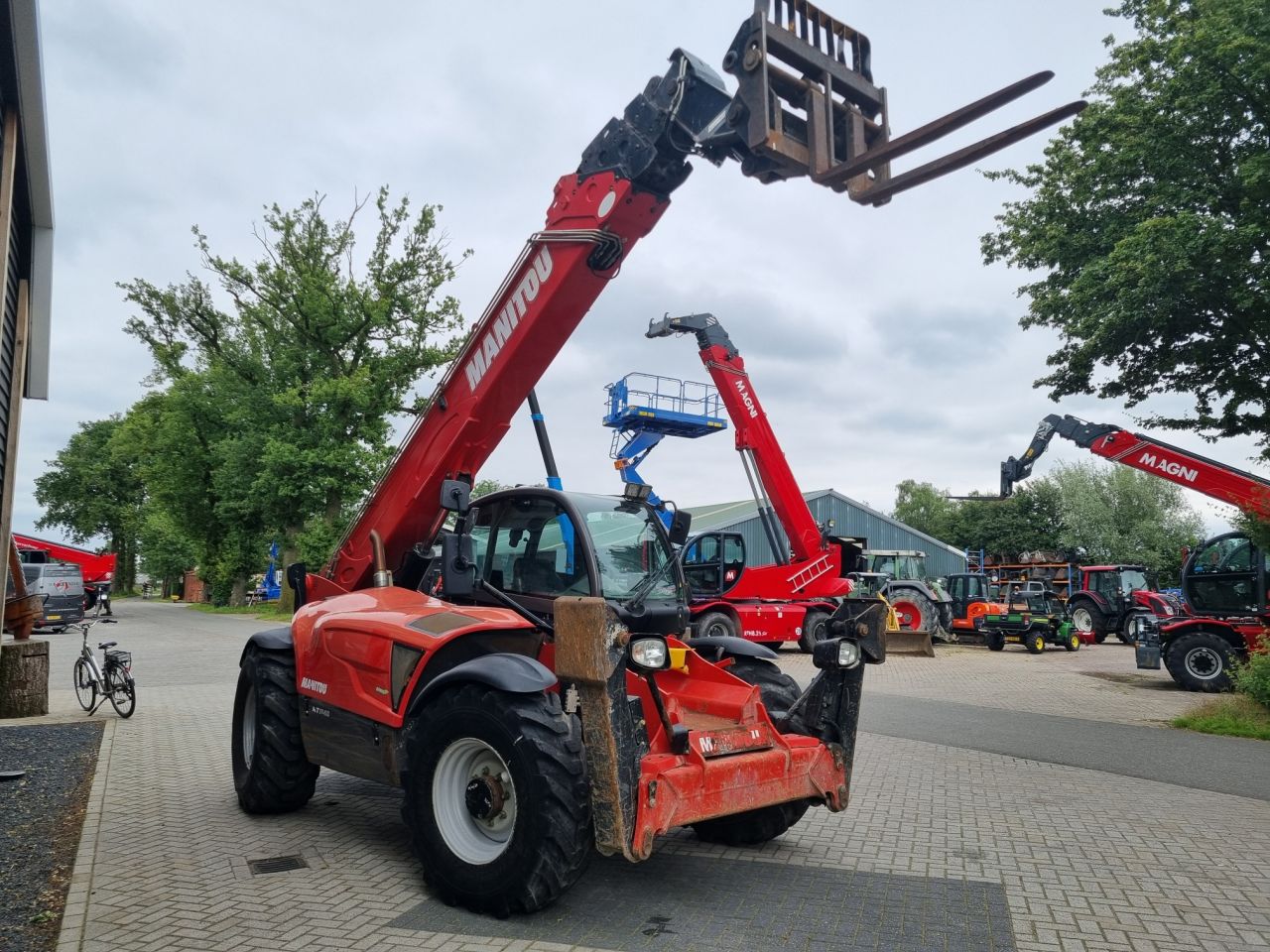 Gebruikte MANITOU MT 1840 privilege verreiker hefhoogte 18 m