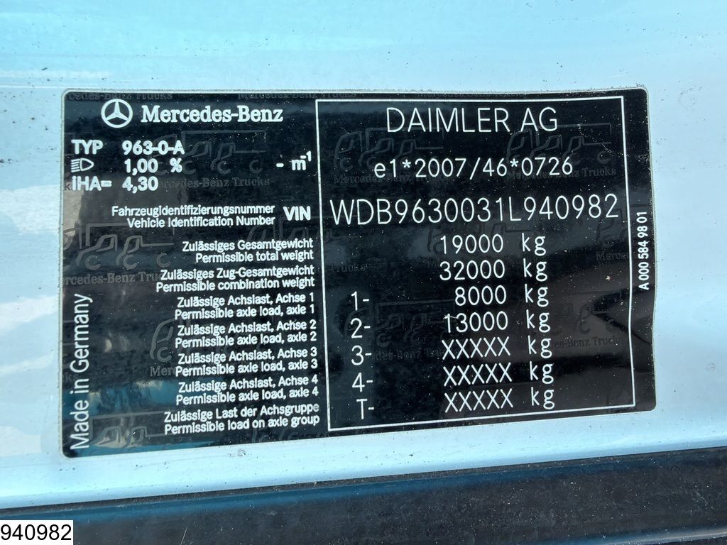 Mercedes Antos 1827 EURO 6