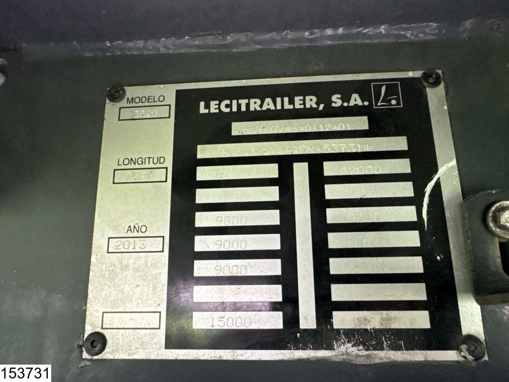 Lecitrailer Tautliner Dhollandia