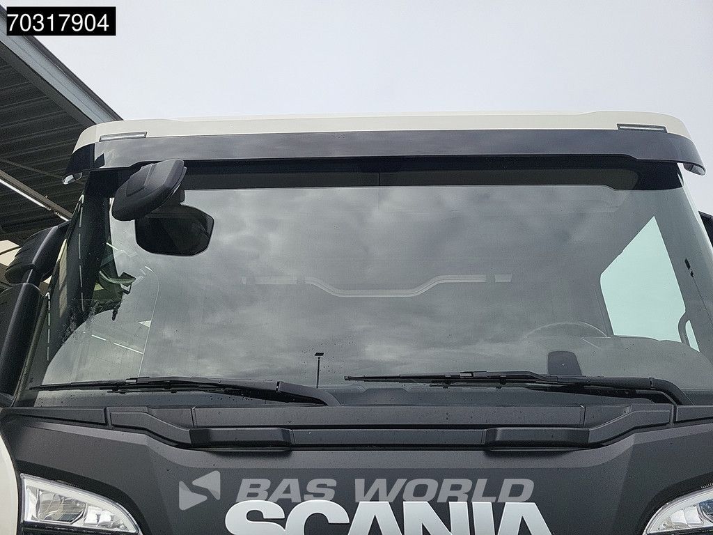 Scania P P450 8X4 LIKE NEW NL-truck FML 10m3 mixer Steelsuspension Automatic Euro 6