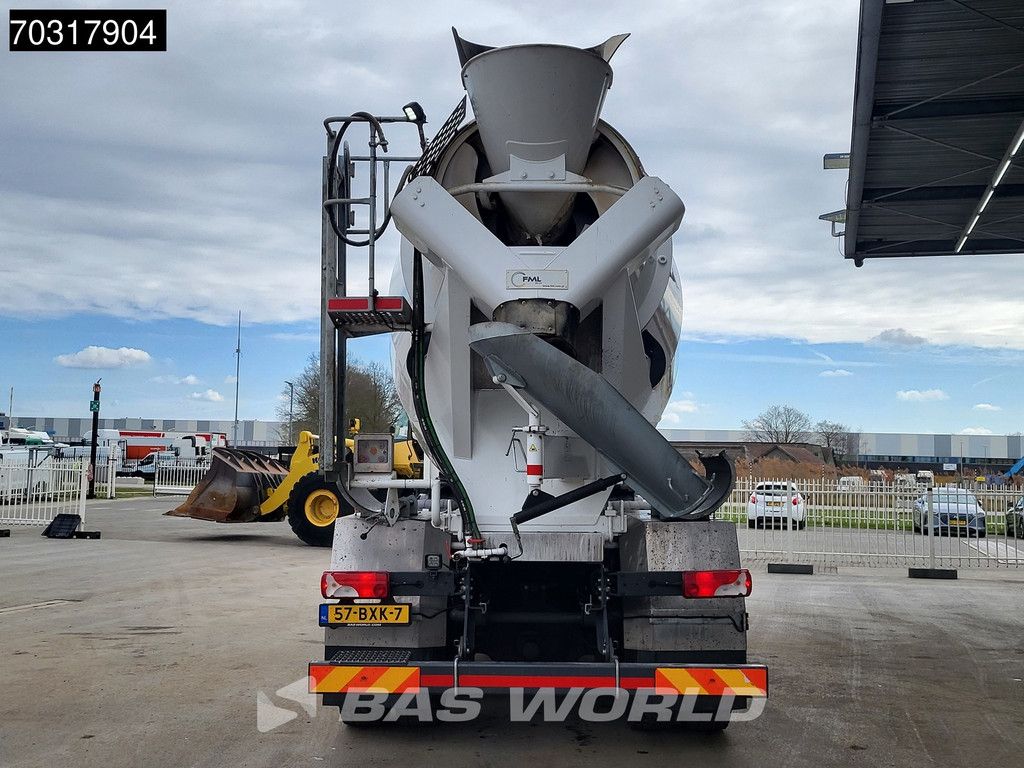 Scania P P450 8X4 LIKE NEW NL-truck FML 10m3 mixer Steelsuspension Automatic Euro 6