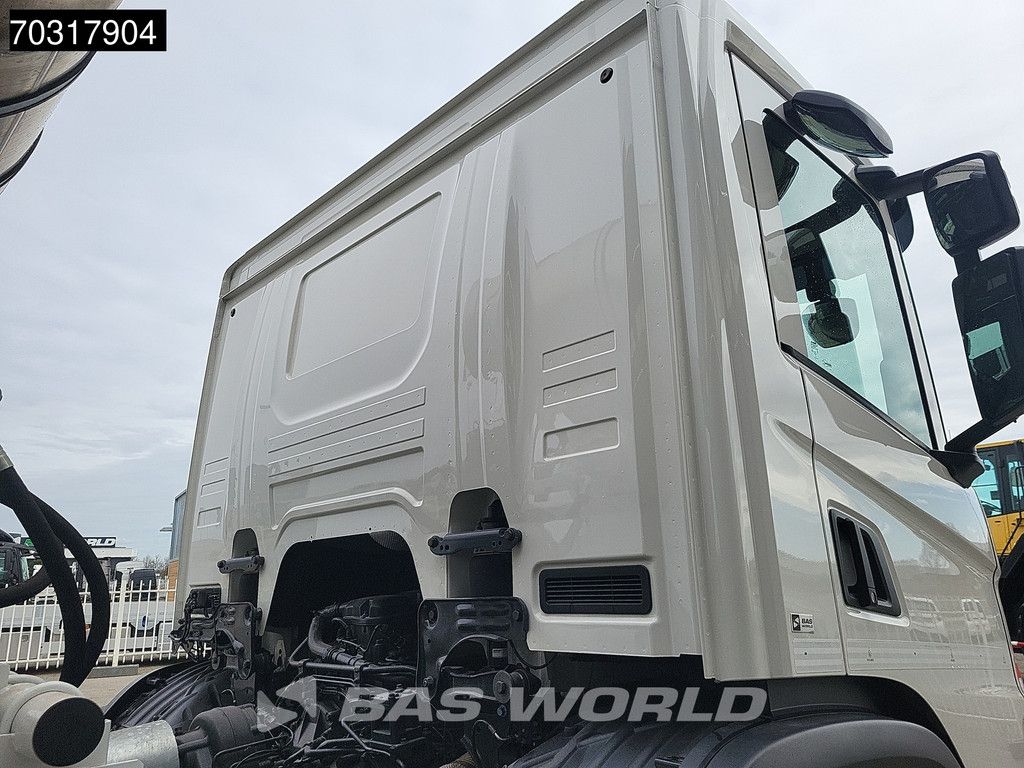 Scania P P450 8X4 LIKE NEW NL-truck FML 10m3 mixer Steelsuspension Automatic Euro 6