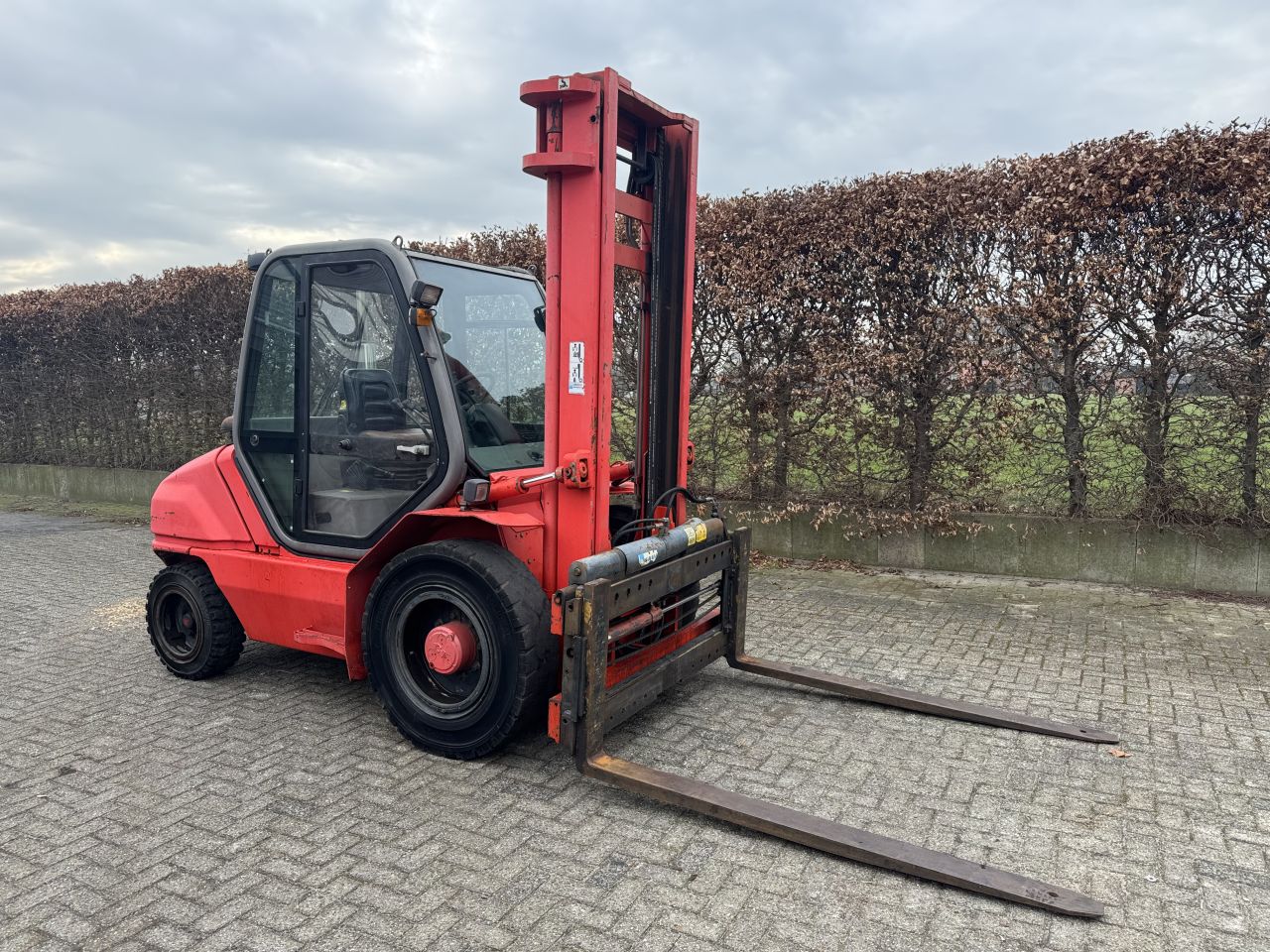 Manitou MSI 50 , 5 tons semi ruwterrein heftruck !!
