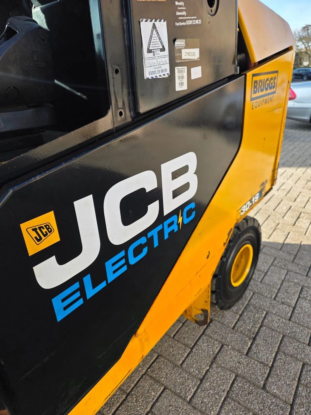 JCB 30e teletruck vereiker heftruck