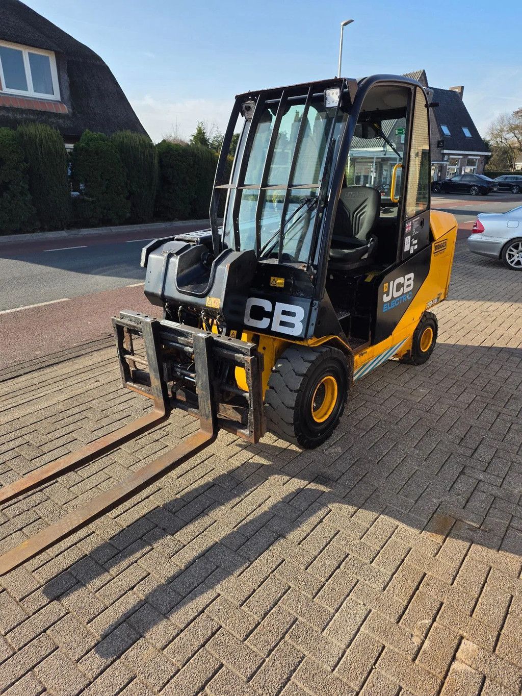 JCB 30e teletruck vereiker heftruck