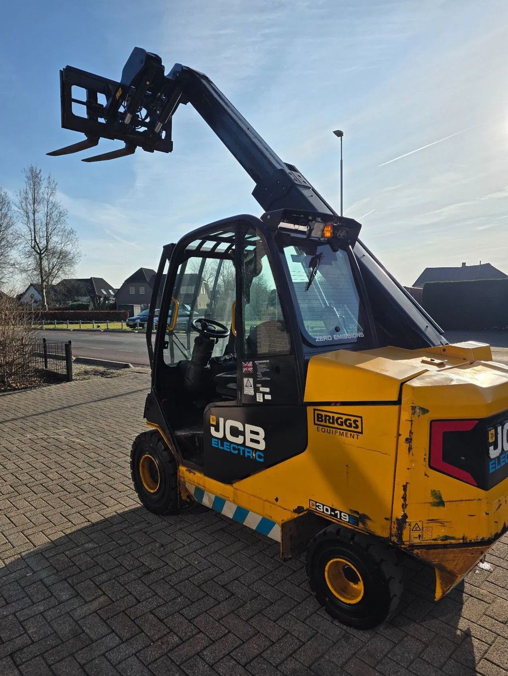 JCB 30e teletruck vereiker heftruck