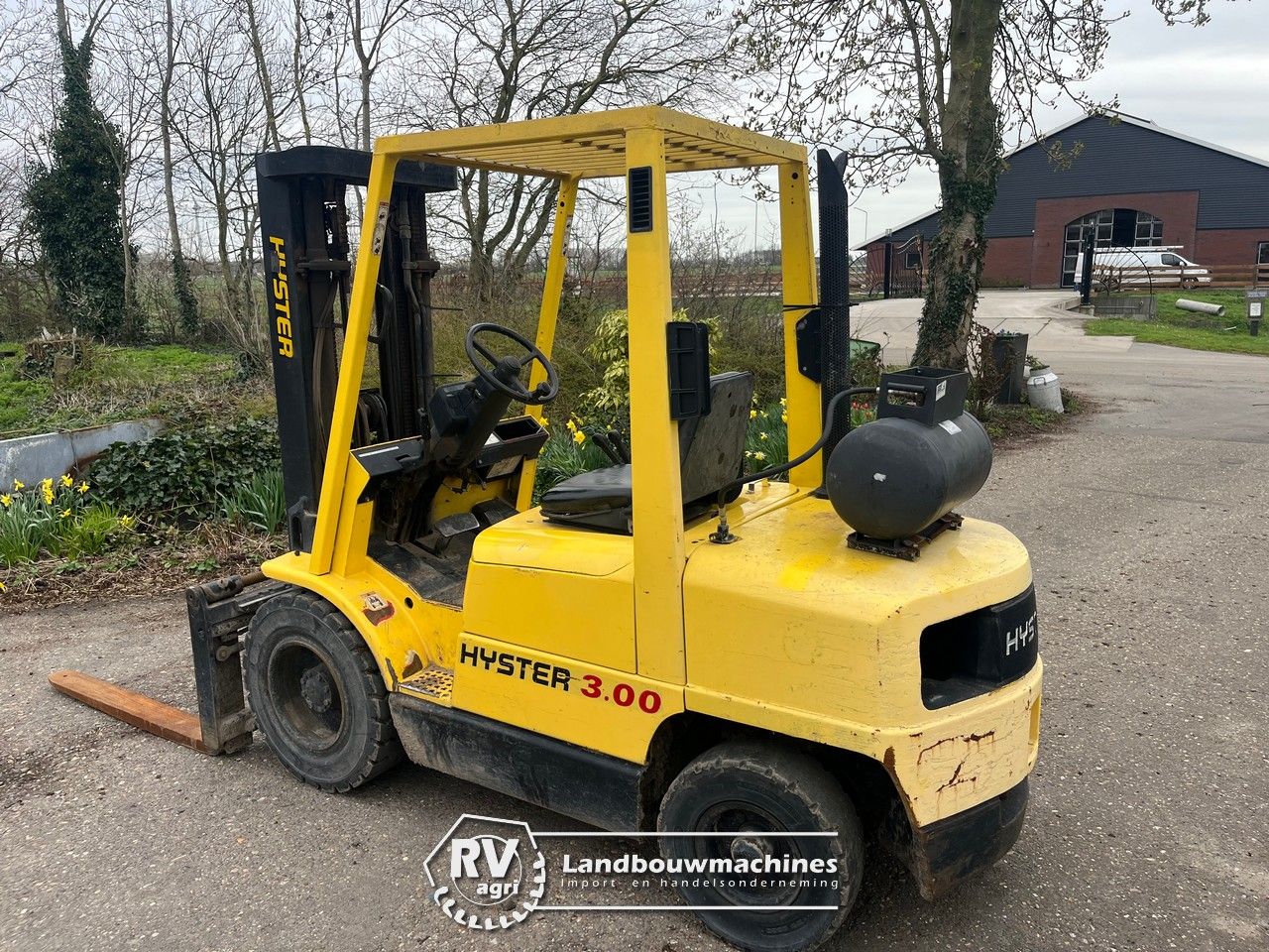 Hyster H3.00XM LPG | Triplo, sideshift, vorkenversteller