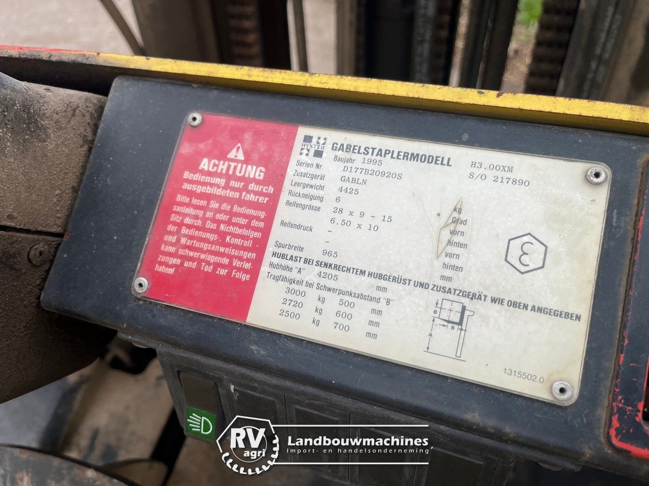 Hyster H3.00XM LPG | Triplo, sideshift, vorkenversteller