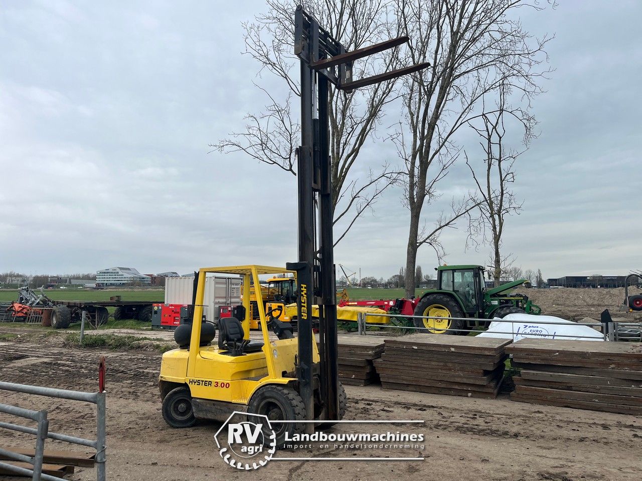 Hyster H3.00XM LPG | Triplo, sideshift, vorkenversteller