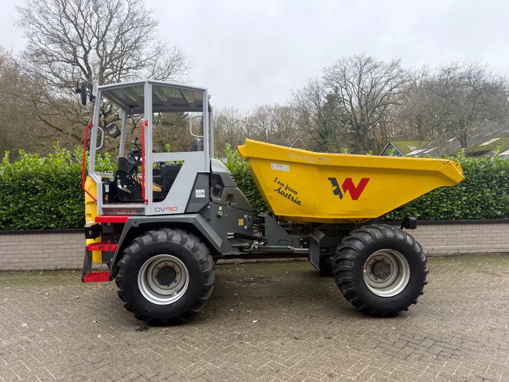 WACKER NEUSON DV 90 dumper duel view wheeldumper 1800 uur!!